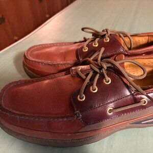 Mens Sperry Top Sider Billfish Gold Cup Vibram Soles Boat Shoes Size 12 M